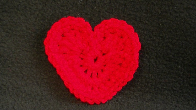 Be My Valentine Heart Crochet Tutorial