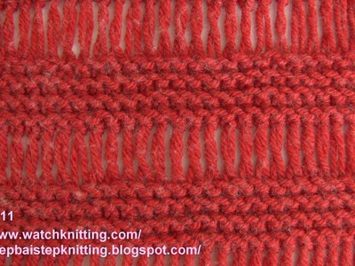 (Cage) - Simple Knitting Patterns - Free Knitting Tutorials - Watch Knitting - pattern 11