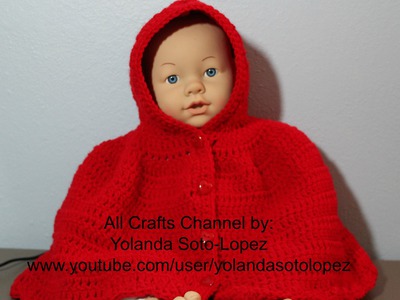 Capita en #Crochet inspirada por "capercuita roja" -video uno