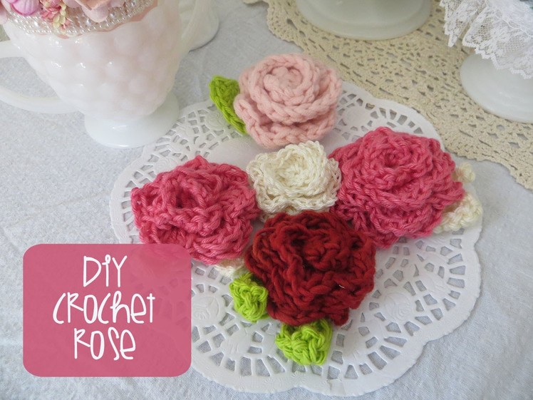 Chic and Cheap: How to Crochet a Rose