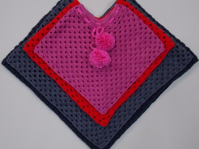 Child Poncho Crochet Tutorial