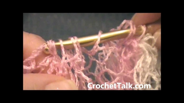 Copy of Crochet Ruffle Scarf CrochetTalk.com