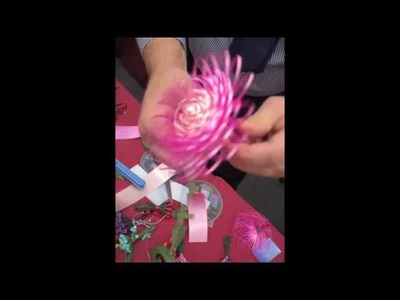 Craft Ideas - Make Ribbon Flowers - Craft Projects