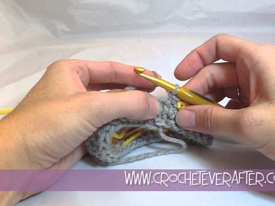 Creating a Single Crochet Invisible Straight Seam In The Round Tutorial