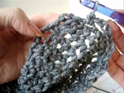 Crochet a LACY SHRUG PART 2.