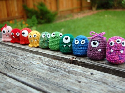 Crochet Amigurumi Baby Monsters with CraftyisCool. Magic Ring tutorial
