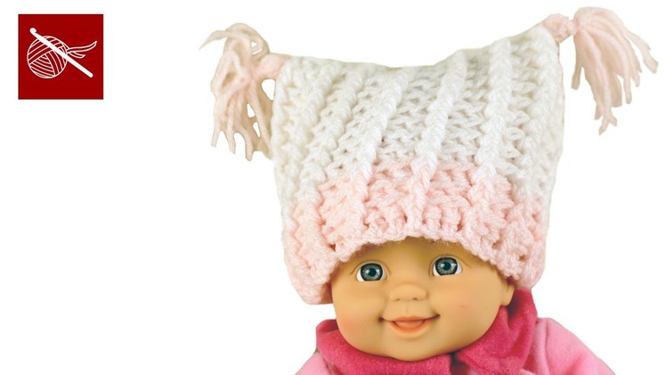Crochet Baby Hat Tassels - Crochet Geek