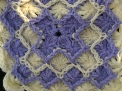 Crochet Bavarian Wheel Stitch Stitch Baby Blanket, Shawl, Scarf