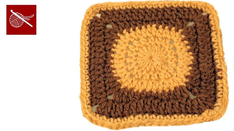 Crochet Circle to Square - Granny Square Afghan Crochet Geek
