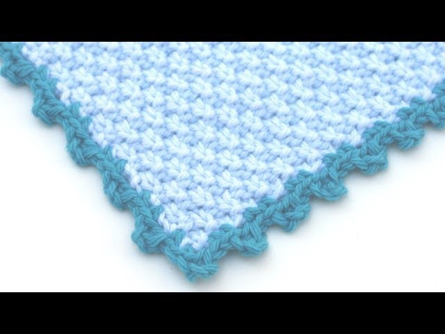 Crochet for Knitters -  Picot Edging