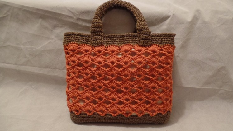 Crochet Handbag Purse Bag #TUTORIAL