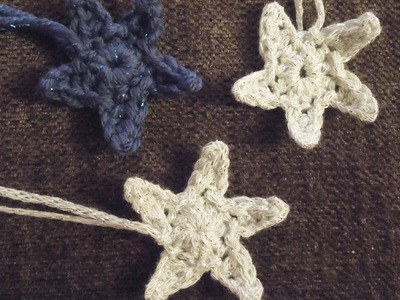(crochet) How To - Crochet a Simple Star