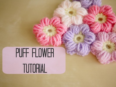 CROCHET: How to crochet a puff flower | Bella Coco