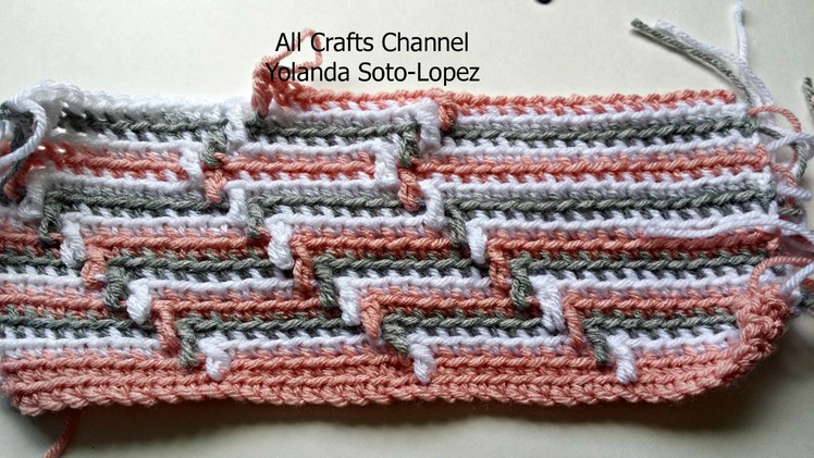 #Crochet pattern  for blanket  (English )
