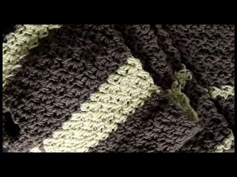 Crochet Seed Stitch Scarf (and Stitch Pattern)