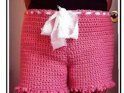 CROCHET SHORTS, HOW TO DIY any size, baby to adult plus size