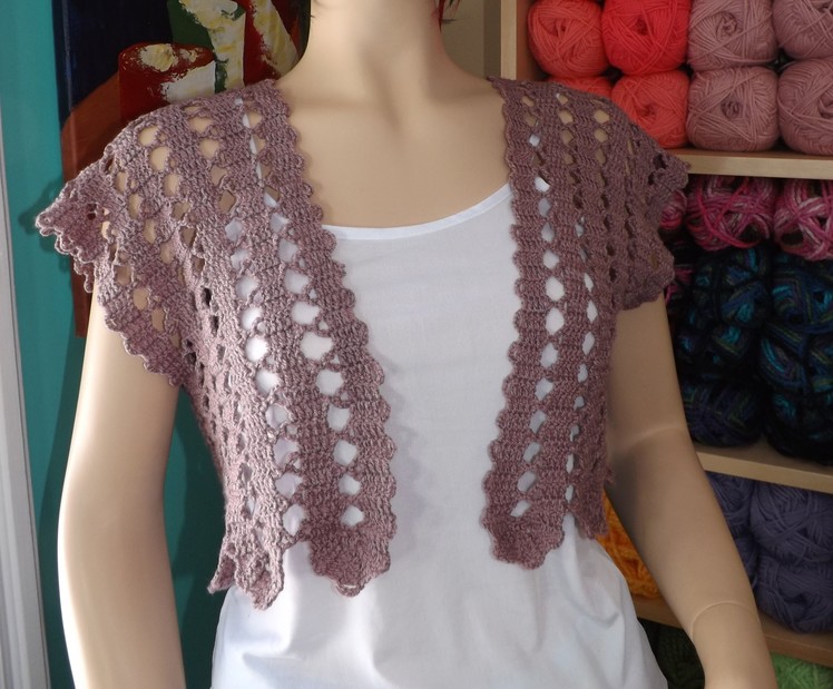 Crochet Summer Cardigan Part 1 Of 2