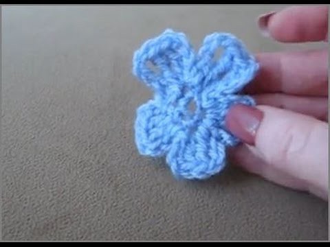 Crochet Violet Flower - How to Crochet Violet Flower