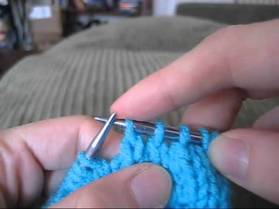 Decreasing Knit Stitches: SSK (Slip, Slip, Knit)