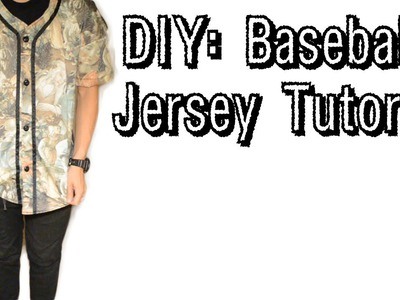 DIY: Baseball Jersey Tutorial