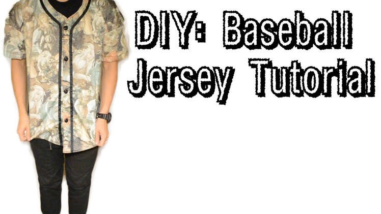 DIY: Baseball Jersey Tutorial