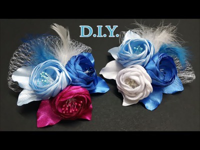 ❄ ❄ ❄ D.I.Y. Frozen Themed Bridal Flower ❄ ❄ ❄