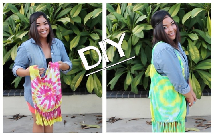 DIY -NO SEW- Turn Your Old T-shirts into Reusable Bags!