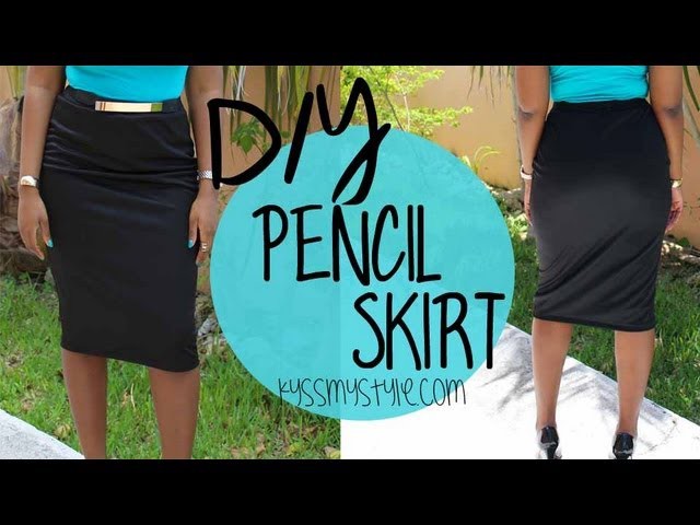 DIY | Pencil Skirt Tutorial | Start to Finish