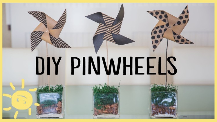 DIY | Pinwheel Crafts (Cute & Easy!!)