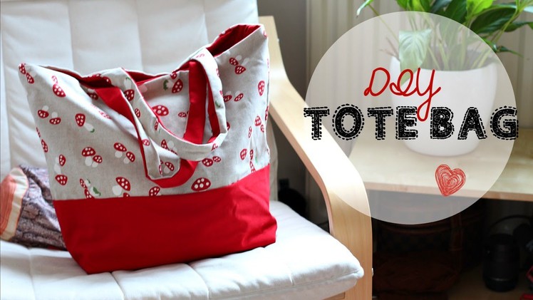 DIY Tote Bag - Beginner's Sewing Tutorial