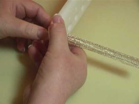 Double Knit Viking Weave class DVD sample - Viking Knit