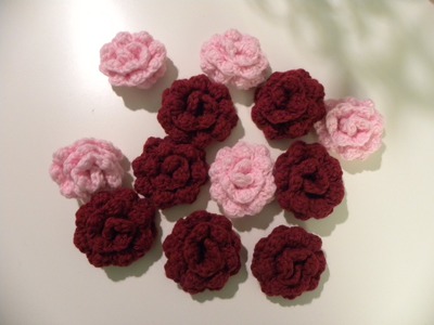 Easy Crochet Rose Tutorial