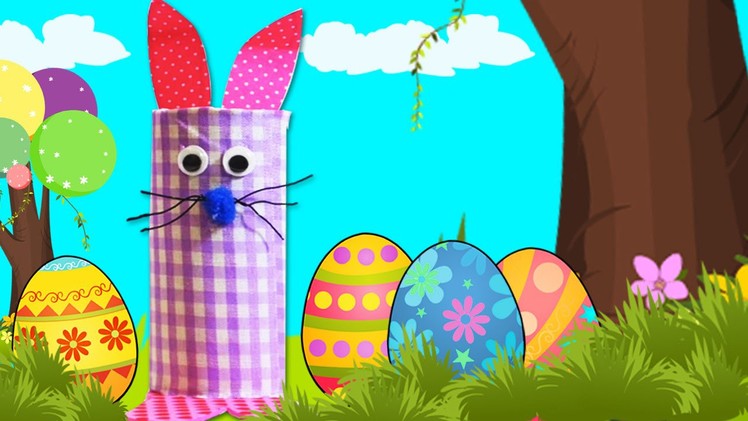Easy Easter Crafts: Cute Easter Bunny Craft for Kids | DIY Easter Fun
