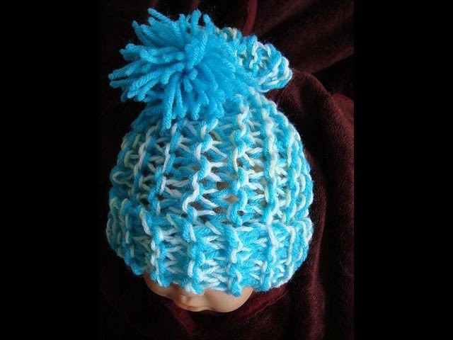 EASY KNITTED HAT.