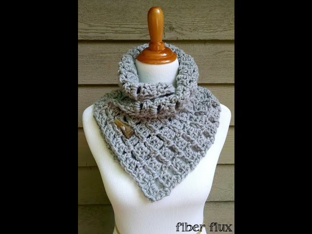 Episode 110: How To Crochet The Margaret Button Cowl