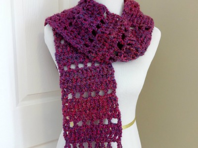 Episode 35: How to Crochet the Mulberry Scarf