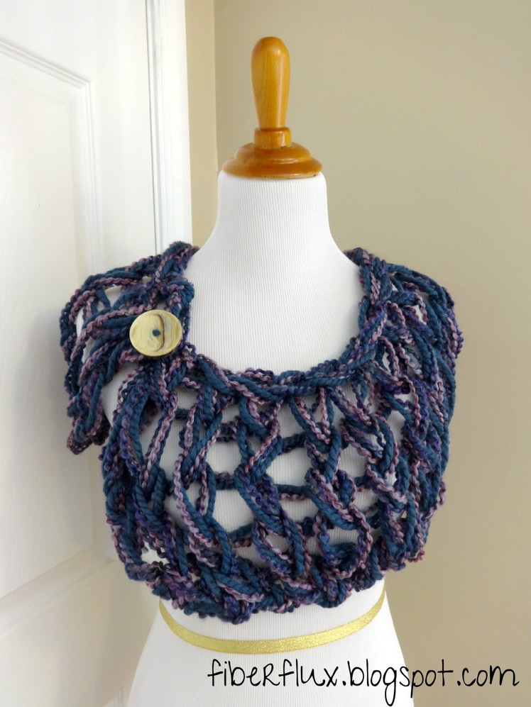 Episode 54 : How to Make the Arm Knit Button Wrap