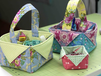 Fabric Box & Basket - DIY Sewing Tutorial
