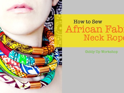 Fashion DIY African Necklace Neck Ropes