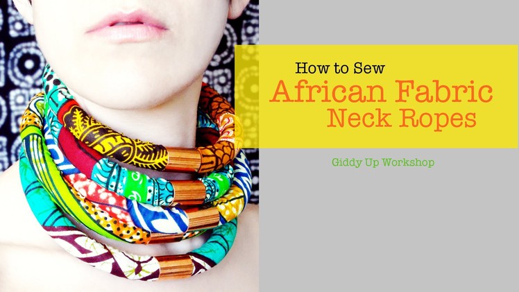 Fashion DIY African Necklace Neck Ropes