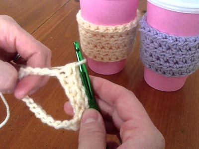 How To Crochet Coffee Sleeves