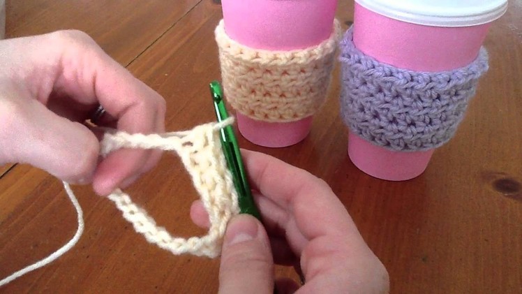 How To Crochet Coffee Sleeves