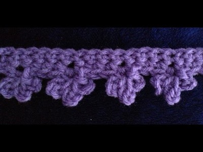 How to Crochet the Edge.Border Stitch P#7 by ThePatterfamily