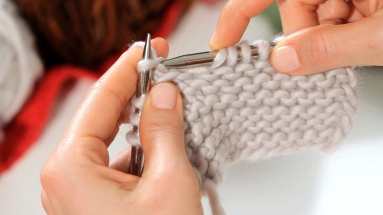 How to Do a Basic Knitting Stitch | Knitting