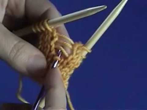How to fix a dropped stitch in knitting