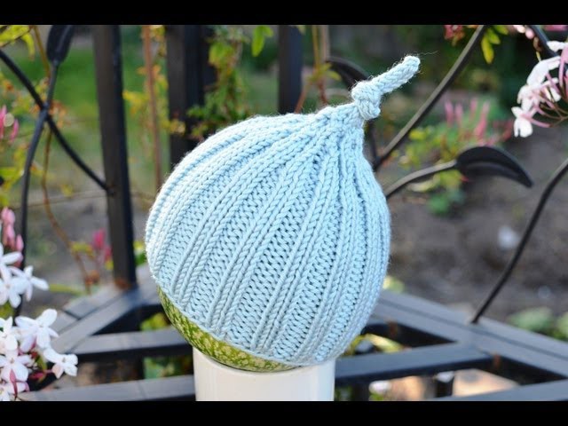 How to Knit a Simple and Easy Fit Baby Hat