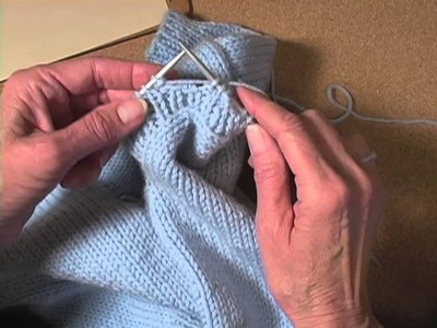 How to Knit a Sweater Part 13: The Buttonhole Band