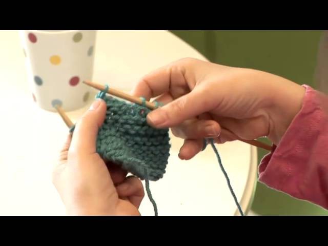 How To Knit Button Holes