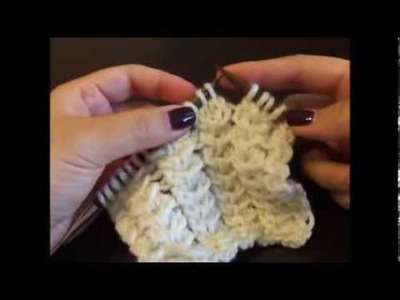 How To Knit C2F, C2B Without A Cable Needle