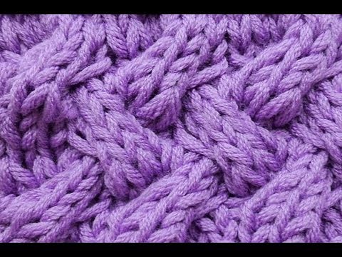 How-to Knit * Fake Entrelac * Braid Stitch * Cable Stitch * Knitting Stitch
